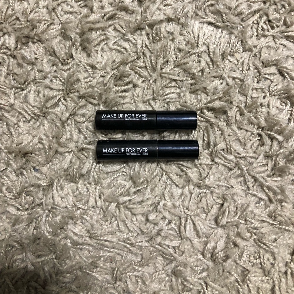(2) make up forever sample mascara